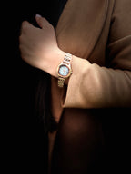 PTK PHILPP DAMA DORADO FONDO AZUL