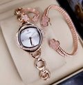Chanel Oro Rosa Fondo Blanco Circones