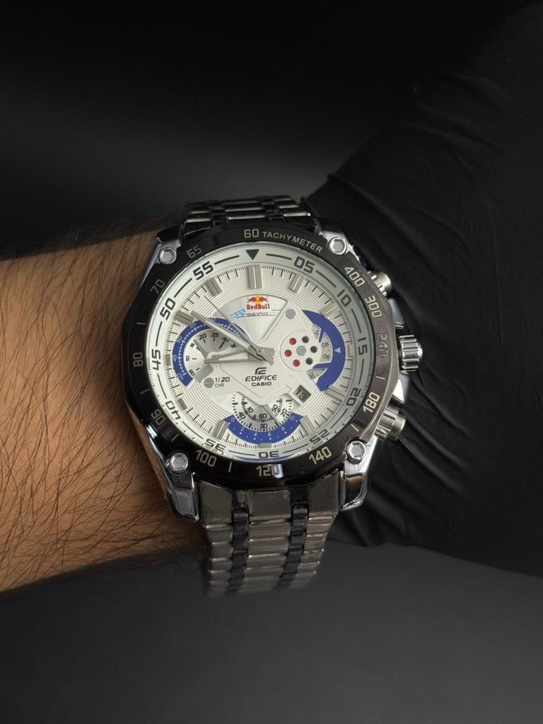 Cso Edfc Bicolor Negro Tablero Blanco Azul Bisel Negro