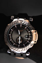 Tsst Goma Negra Tablero Negro Oro Rosa