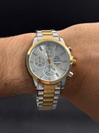 Ornt Metalico 2026 Bicolor Dorado Tablero Plateado