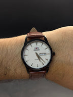 Ornt New Cuero Cafe Talero Blanco Negro