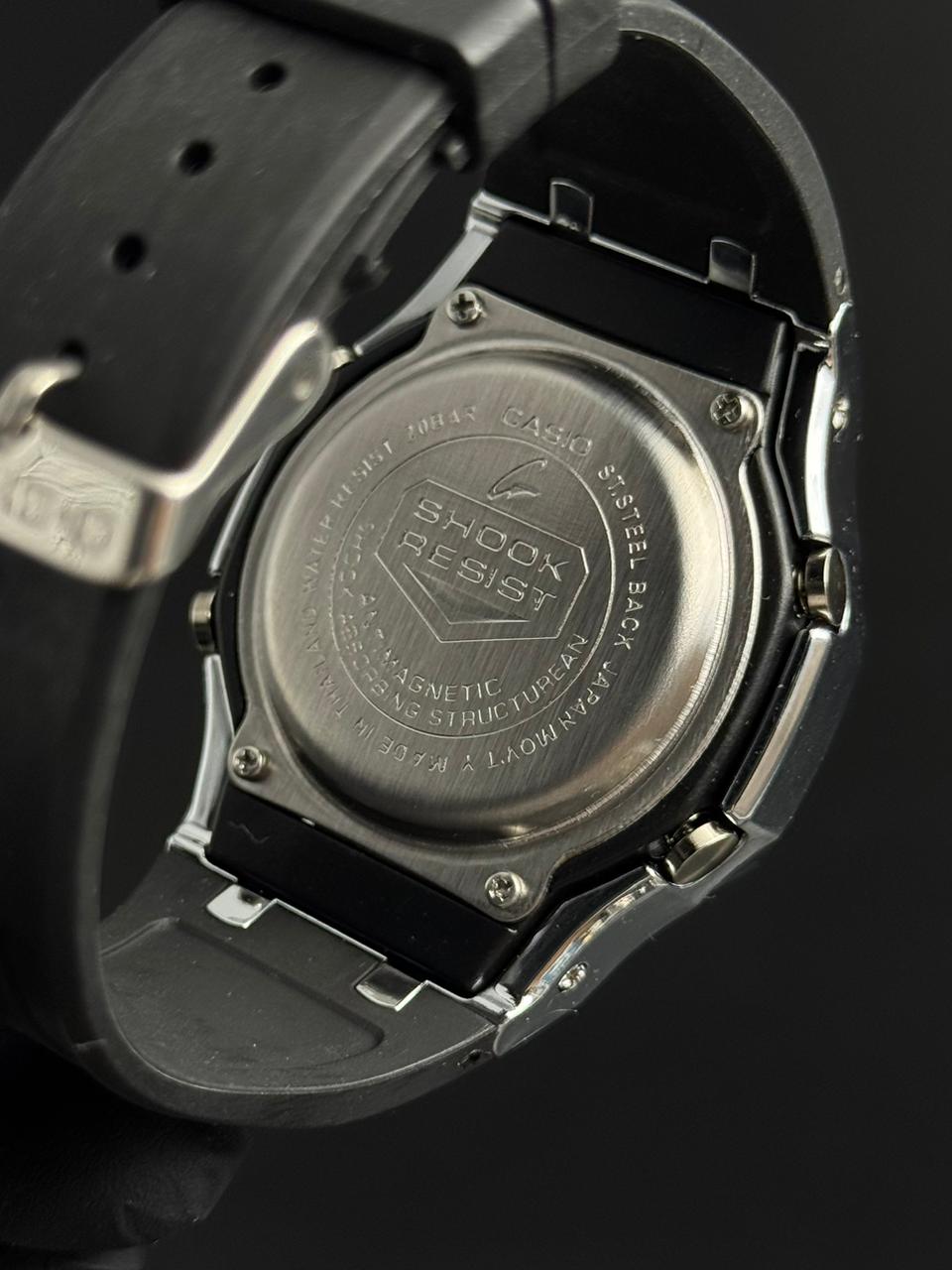 G-shock Premium Negro Plateado