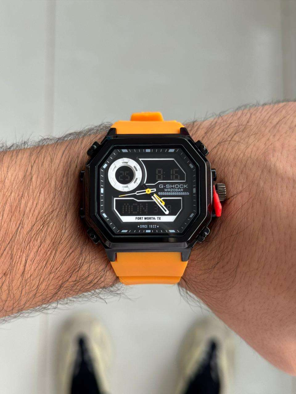 G-Shck Royale Amarillo Tablero Negro