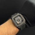 Crtr Santos Skeleton Circones Negro Tablero Negro - Blanco