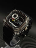 G-Shck Royale Negro Tablero Negro Plateado