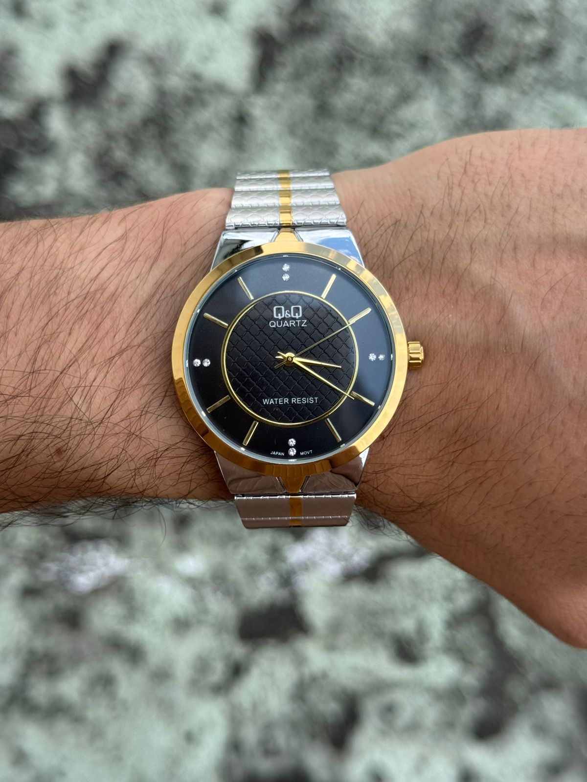 QYQ QT Bicolor Dorado Tablero Negro