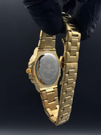 Ptk Circones Mujer Dorado Tablero Blanco