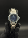 Ptk Circones Mujer Plateado Tablero Azul