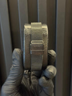 QYQ New Mujer Malla Negra Tablero Balnco