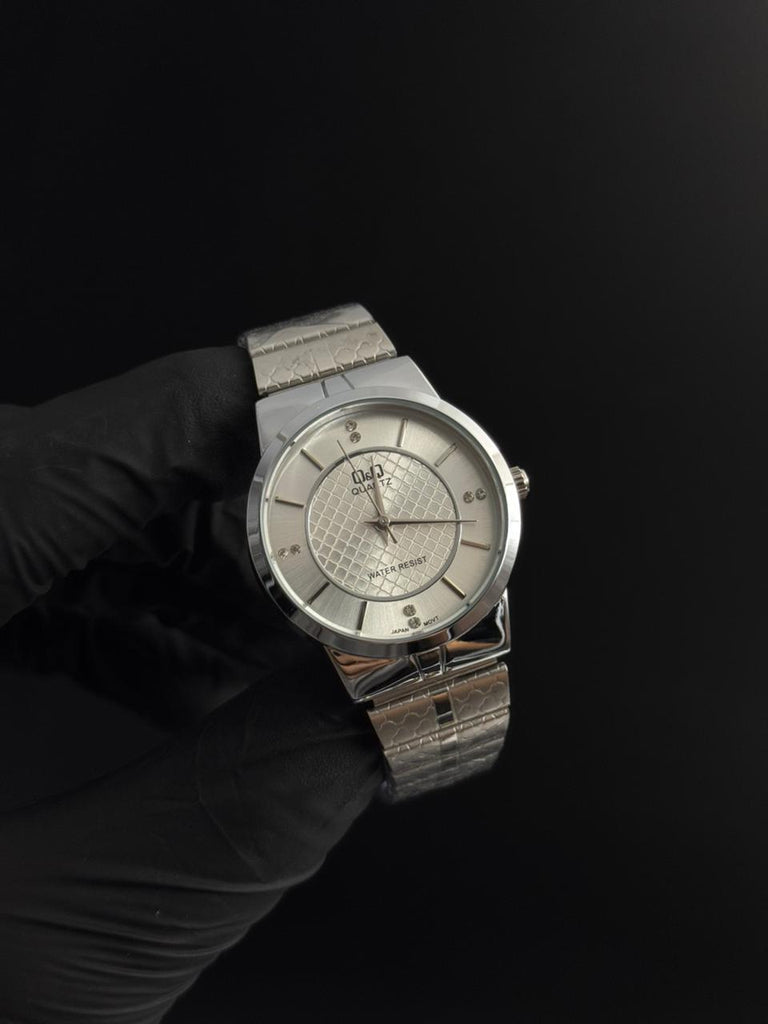 QYQ QT Mujer Plateado Tablero Plateado