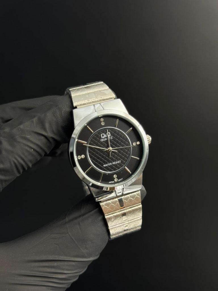 QYQ QT Mujer Plateado Tablero Negro