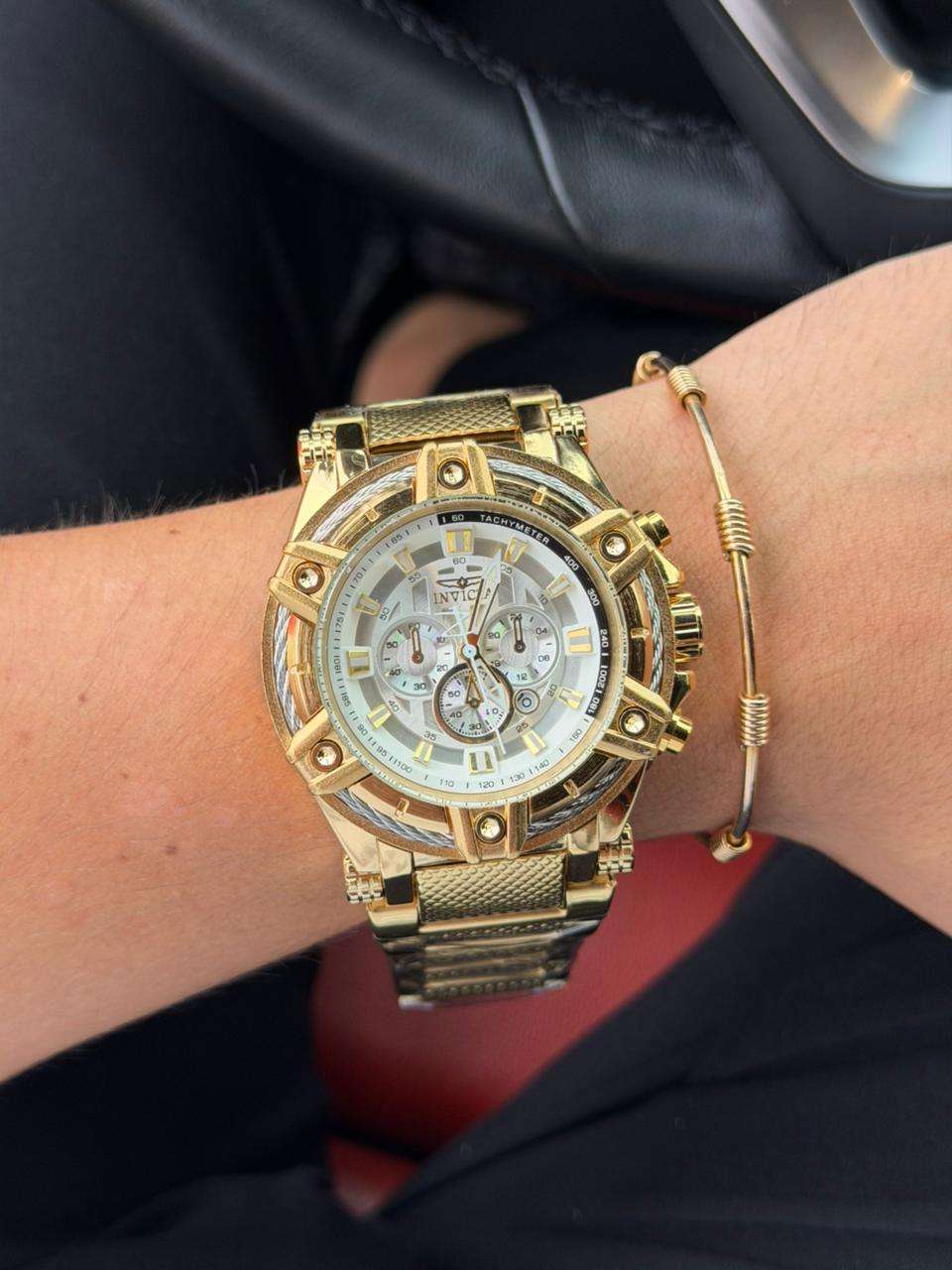 INVCTA 255 DORADO TABLERO BLANCO