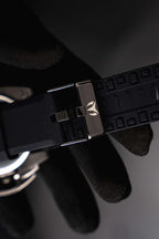 TCHNOMRN CRONO TABLERO NEGRO GOMA NEGRA