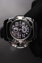 TCHNOMRN CRONO TABLERO NEGRO GOMA NEGRA