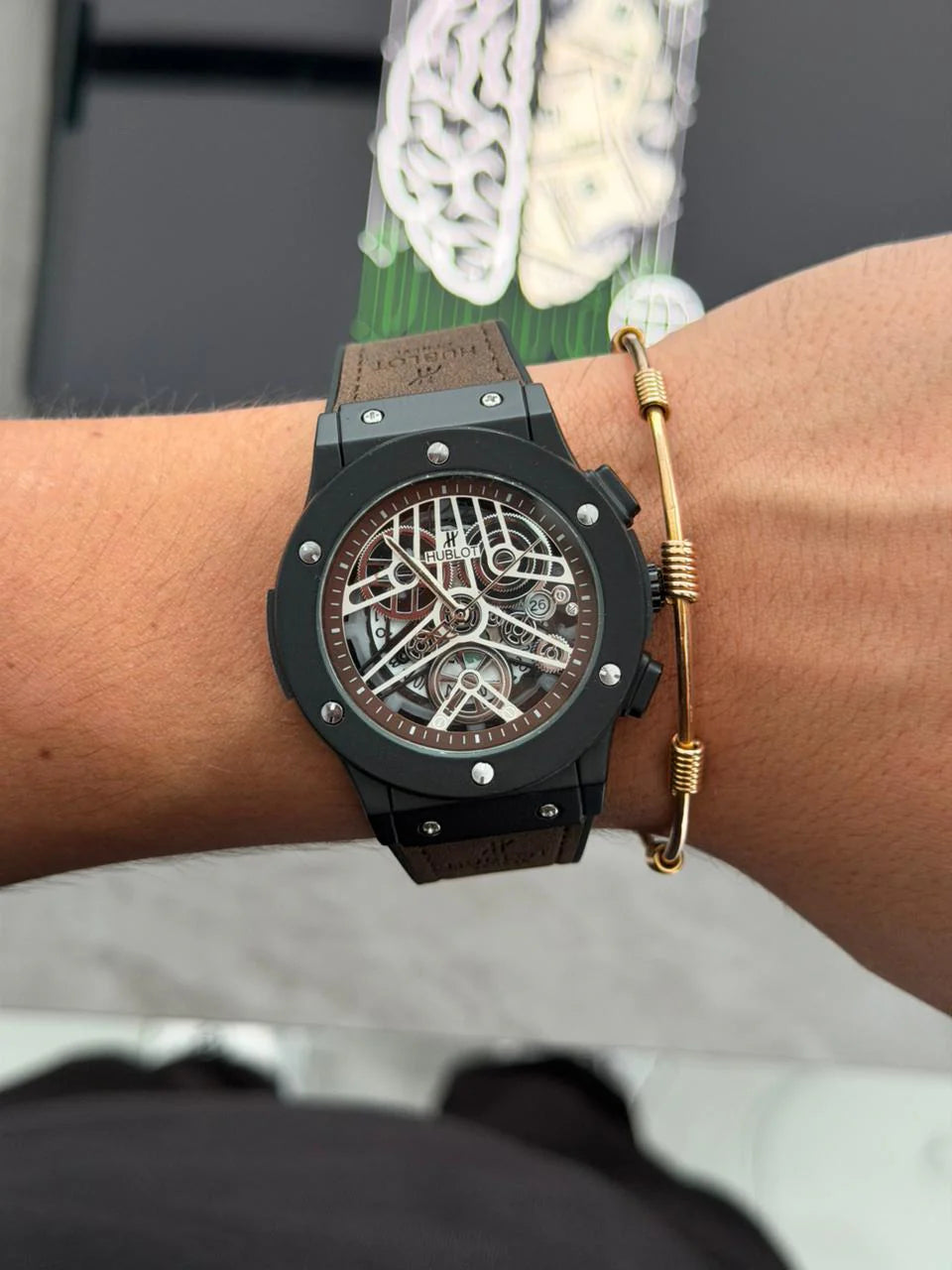 HBLT MAXIMUN ESFERA CORREA TIPO CUERO