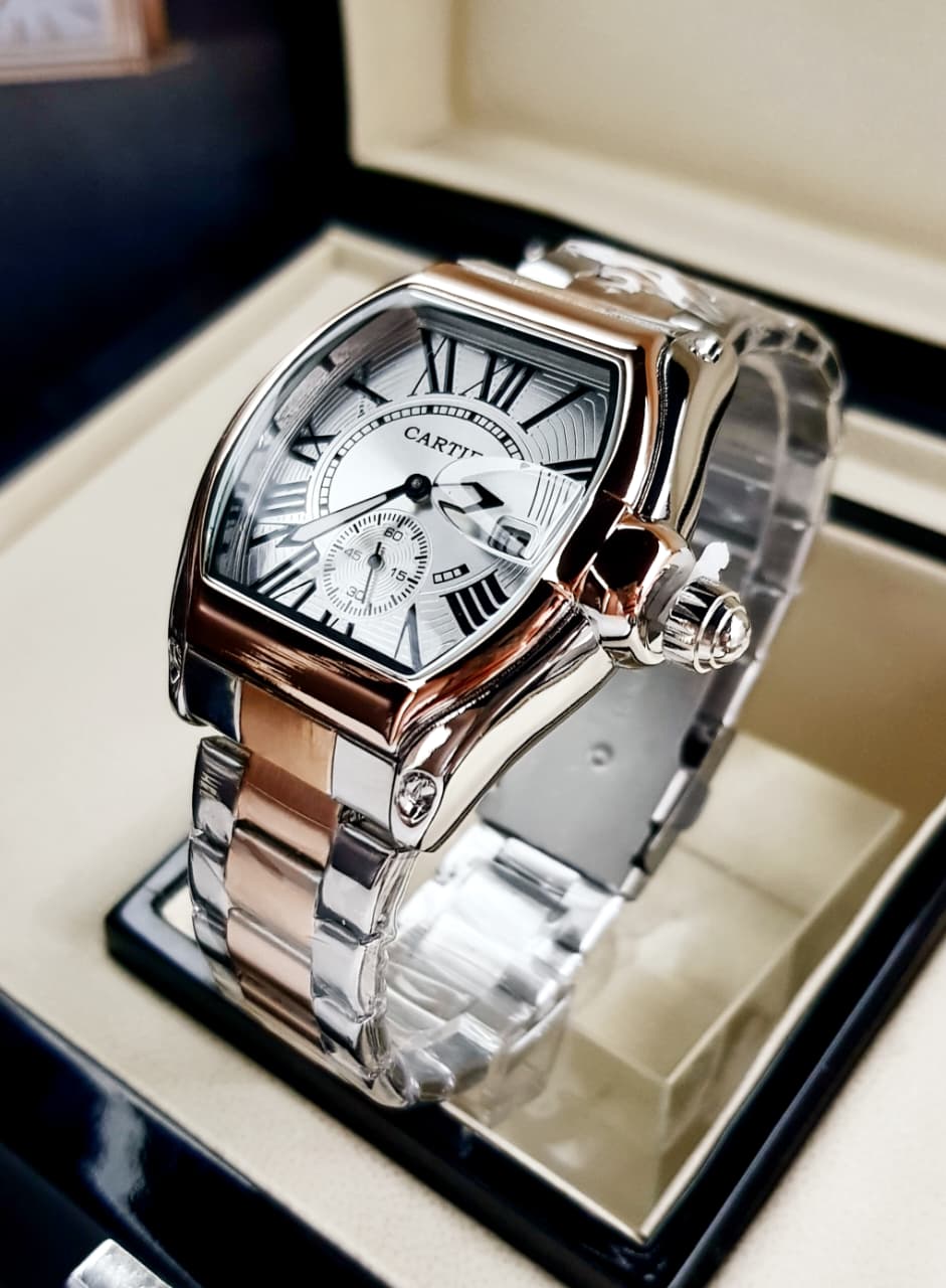 Cartier luxury Bicolor Bisel Dorado