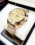 Casio Edifice Edicion Limitada Dorado Fondo Dorado