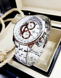 Casio Edifice Plateado Fondo Blanco