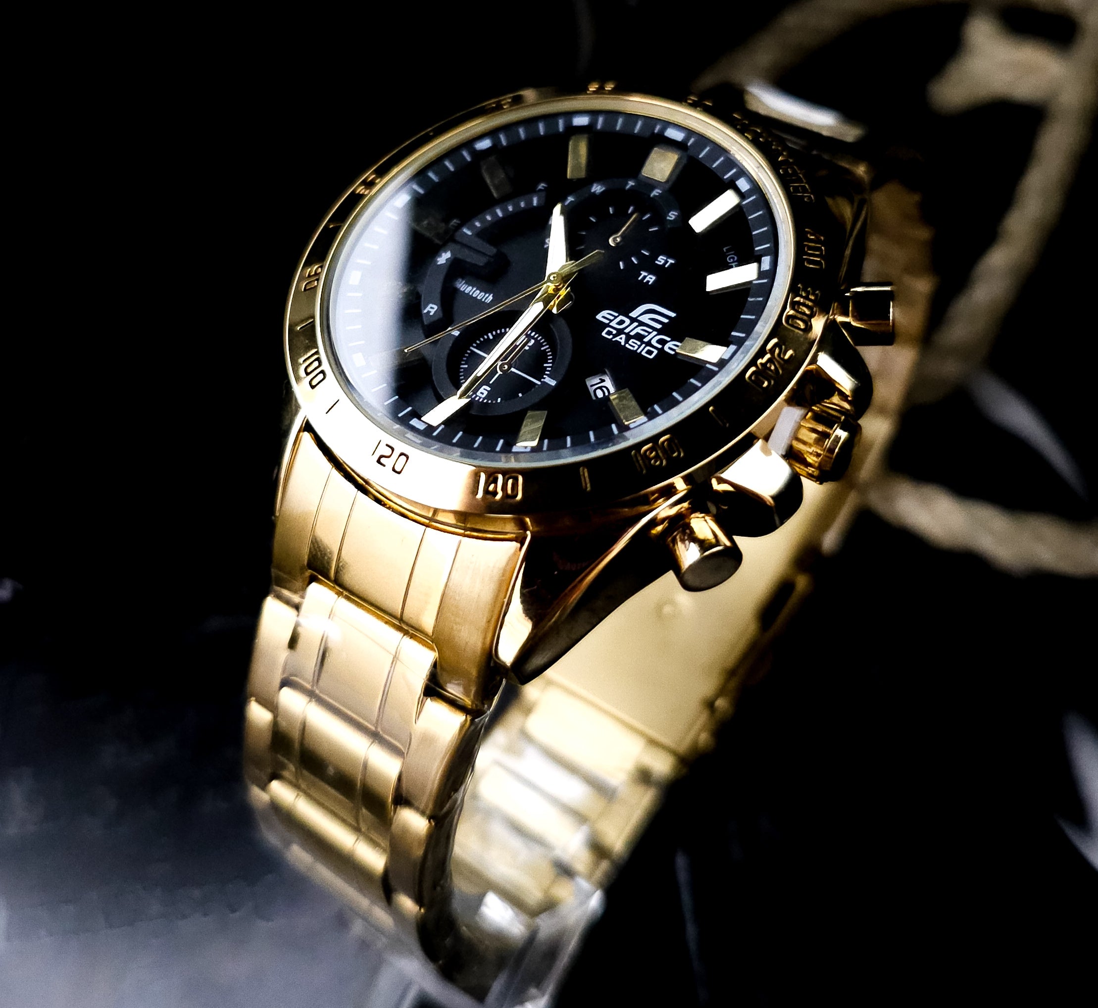 Casio Edifice D-97 Dorador Edicion Limitada
