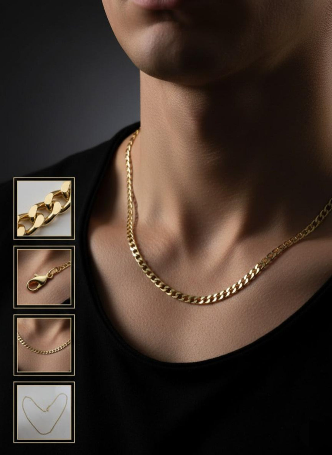 Cadena Oro Laminado 18 Quilates