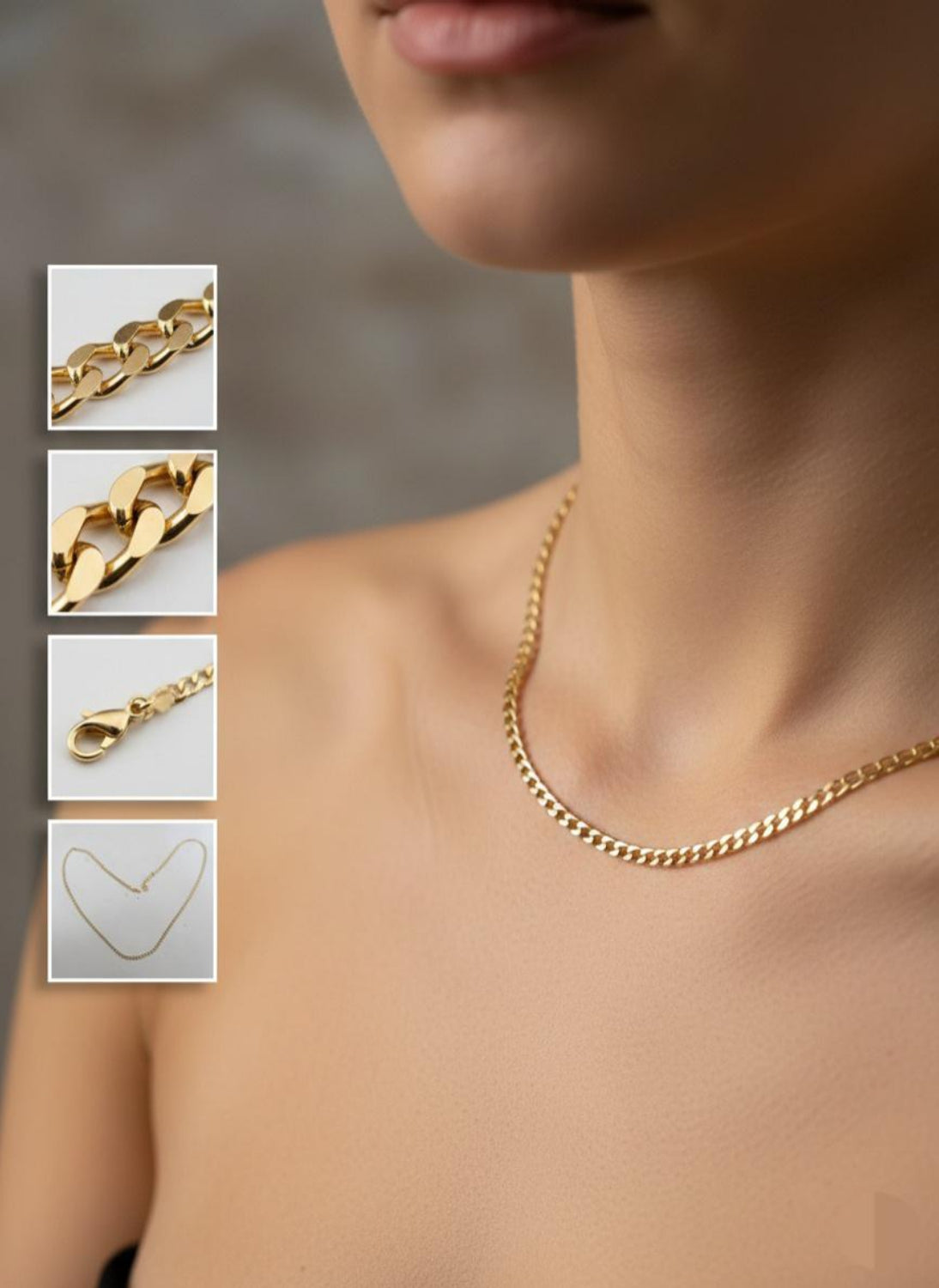 Cadena Oro Laminado 18 Quilates