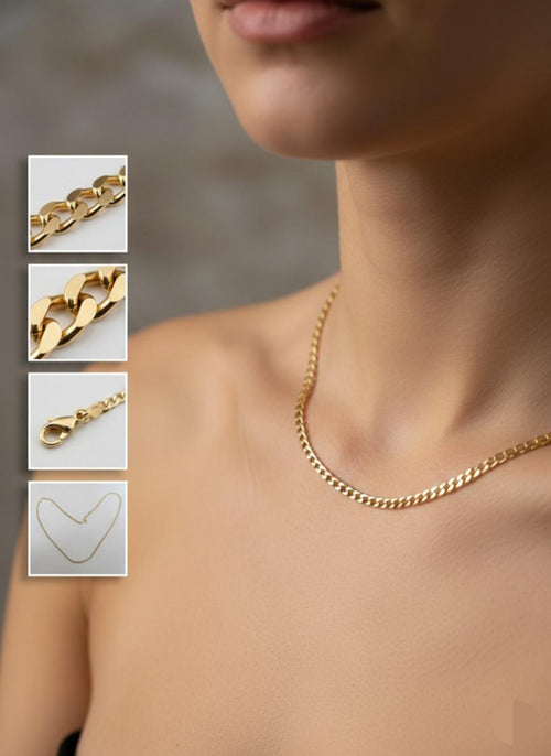 Cadena Oro Laminado 18 Quilates