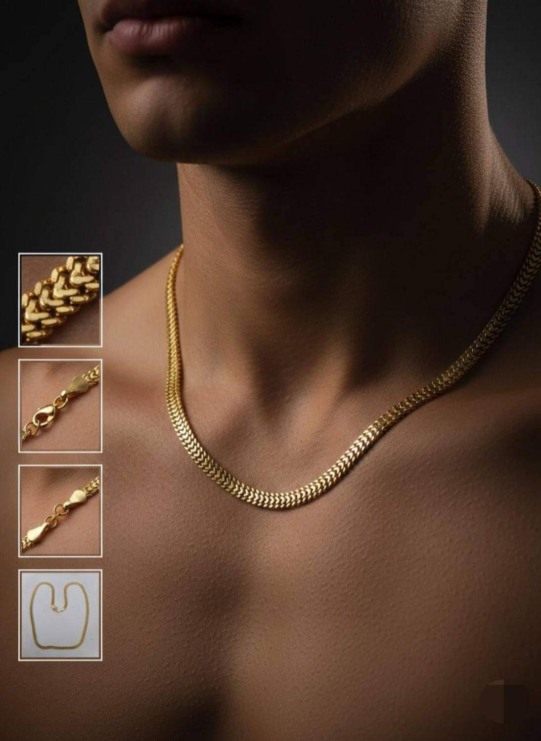 Cadena Oro Laminado 18 Quilates