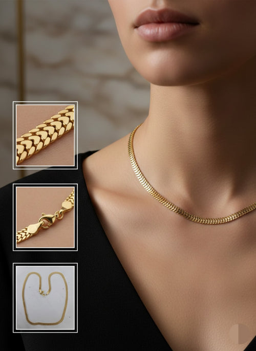 Cadena Oro Laminado 18 Quilates