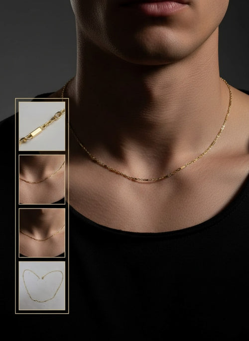 Cadena Oro Laminado de 18 Quilates