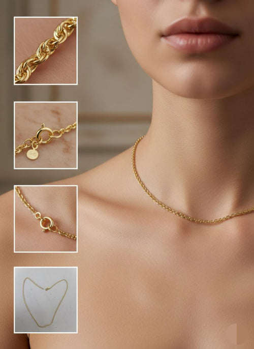 Cadena Oro Laminado 18 quilates