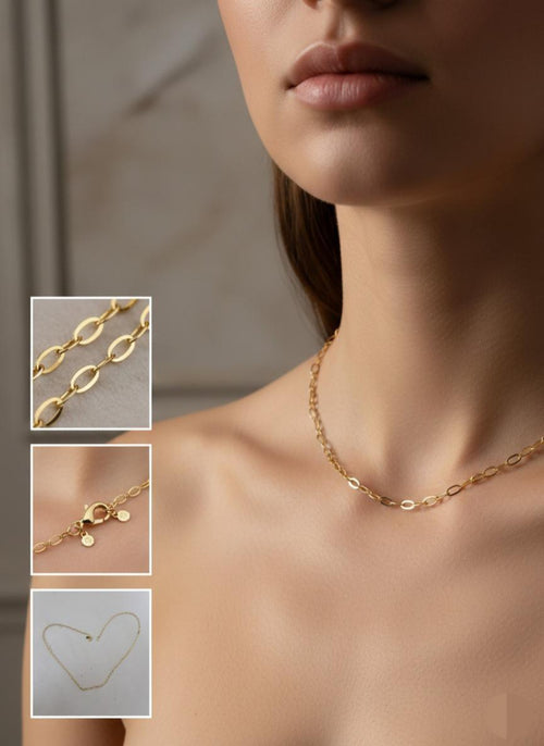 Cadena Oro Laminado 18 Quilates